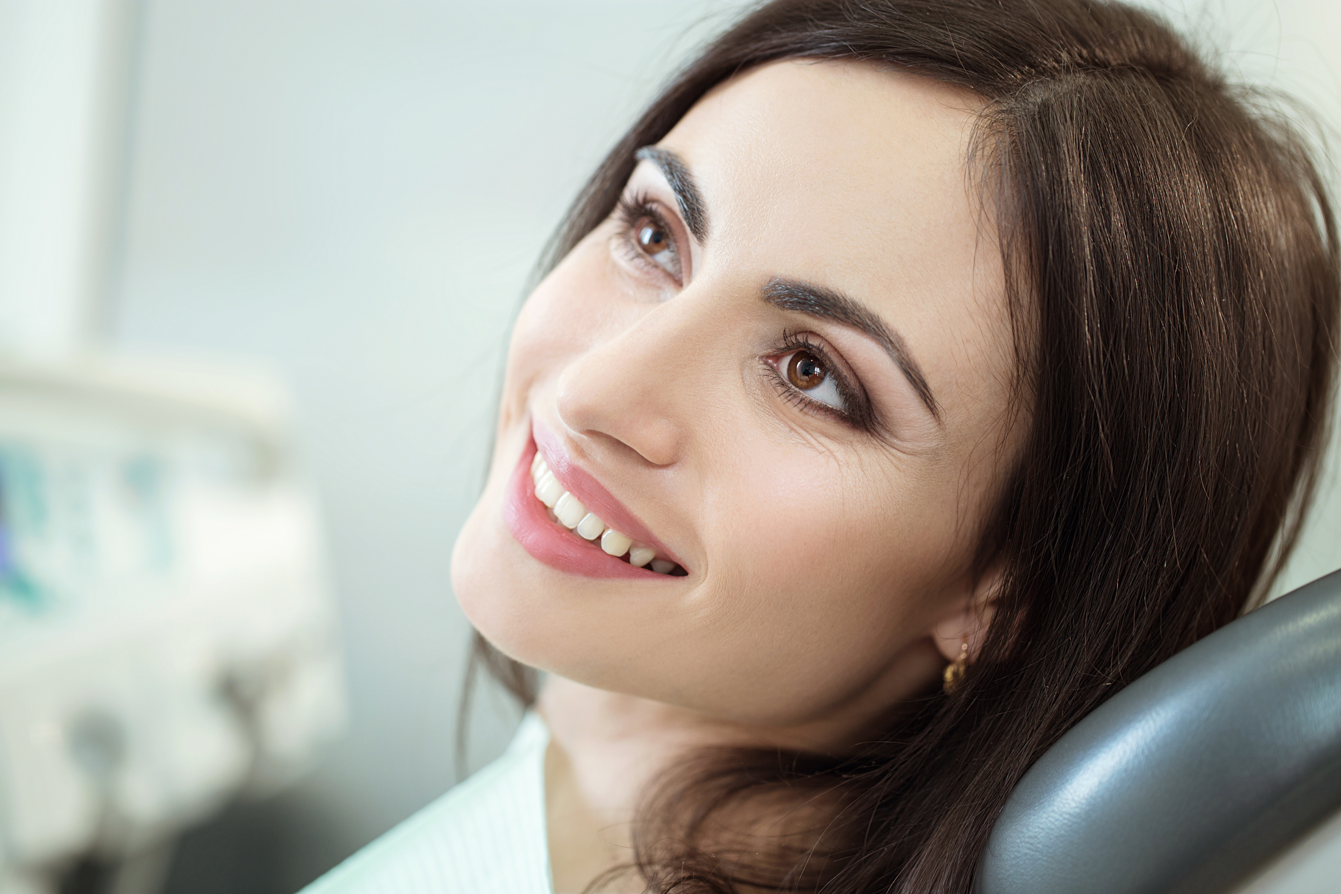 dental patient smiling